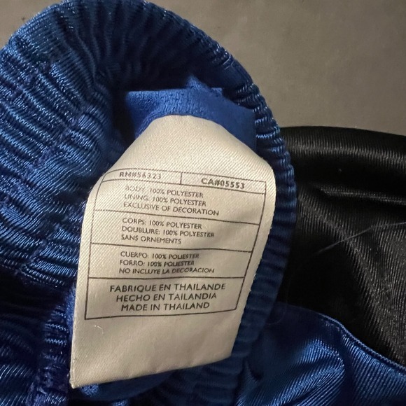 Vintage Y2K Nike Basketball Shorts Men Extra Large XL Blue Satin‎ Shiny Dazzle - Picture 4 of 6